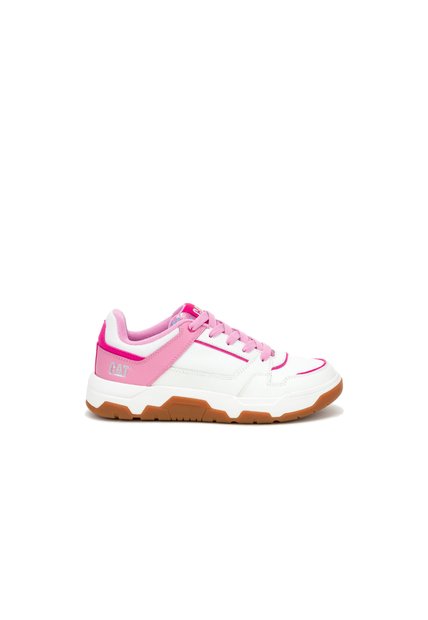 Tenis Mujer Cat Script Graffiti Blanco CAT