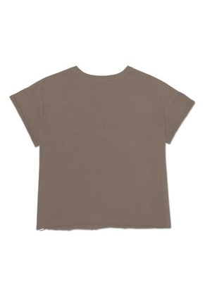 Camiseta CAT Mujer CROSS STITCH RELAXED Gris CAT