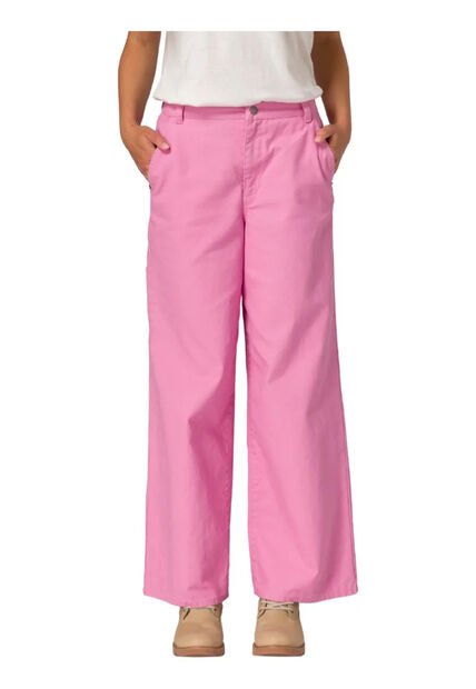 Pantalon CAT Mujer RELAXED CANVAS CARPE Rosa CAT