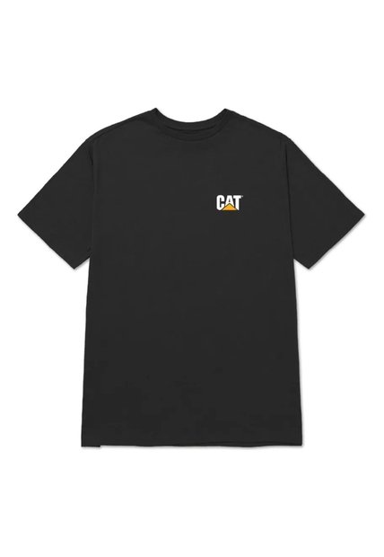 Camiseta CAT Hombre CAT SMALL LOGO TEE Negro CAT