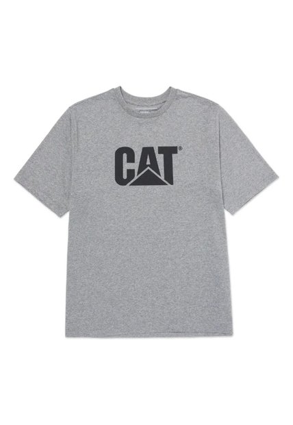 Camiseta CAT Hombre CAT LOGO TEE Gris CAT