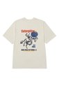Camiseta CAT Hombre WESTERN URBAN GRAPHI Vainilla CAT de CAT