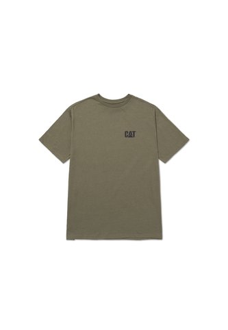 Camiseta CAT Hombre CAT SMALL LOGO TEE Verde CAT CAT