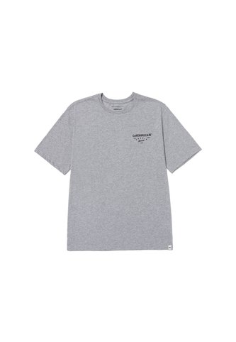 Camiseta CAT Hombre HERITAGE PEORIA GRAP Gris CAT CAT