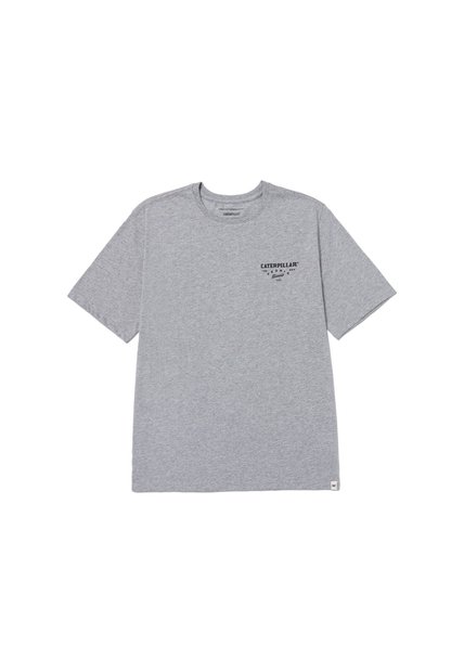 Camiseta CAT Hombre HERITAGE PEORIA GRAP Gris CAT