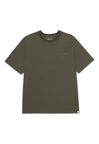 Camiseta CAT Hombre HERITAGE GRAPHIC TEE Verde CAT CAT