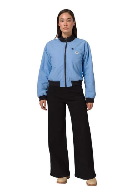 Chaqueta CAT Mujer W NYLON BOMBER JACKE Azul CAT