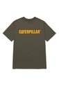 Camiseta CAT Hombre CATERPILLAR LOGO TEE Verde CAT de CAT