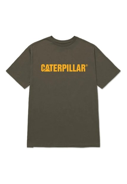Camiseta CAT Hombre CATERPILLAR LOGO TEE Verde CAT