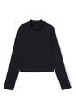 Camiseta CAT Mujer SPORTY MOCK NECK L/S Negro CAT de CAT