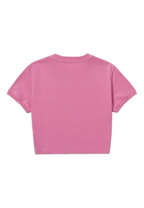 Camiseta CAT Mujer RG CROP GRAPHIC TEE Marfil CAT