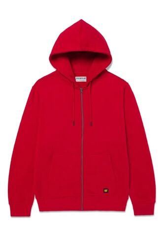 Buzo CAT Hombre FLEECE CAT PATCH FUL Rojo CAT CAT