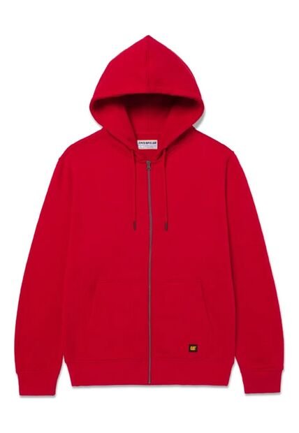 Buzo CAT Hombre FLEECE CAT PATCH FUL Rojo CAT