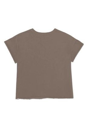 Camiseta CAT Mujer CROSS STITCH RELAXED Gris CAT
