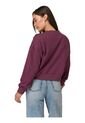 Buzo CAT Mujer W RELAXED FRENCH TER Purpura CAT de CAT