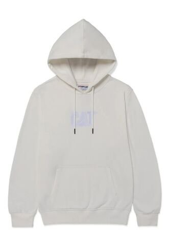 Buzo CAT Hombre FLEECE CAT LOGO PULL Blanco CAT CAT