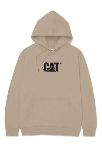 Buzo CAT Hombre FLEECE CAT LOGO PULL Negro CAT
