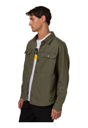 Chaqueta CAT Hombre TWILL OVERSHIRT Verde CAT