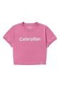 Camiseta CAT Mujer RG CROP GRAPHIC TEE Marfil CAT de CAT
