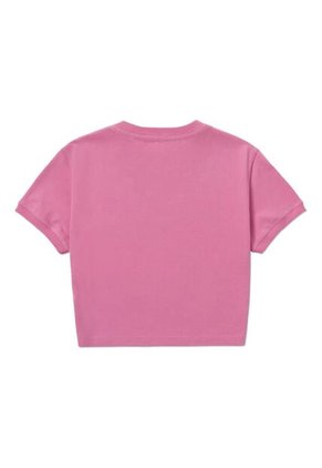 Camiseta CAT Mujer RG CROP GRAPHIC TEE Marfil CAT