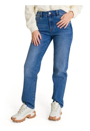 Pantalon Mujer CAT DENIM HIGH-RISE STR Azul CAT