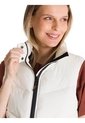 Chaleco Mujer CAT CROPPED PUFFER VEST Vainilla CAT de CAT