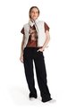Chaleco Mujer CAT CROPPED PUFFER VEST Vainilla CAT de CAT