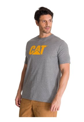 Camiseta Hombre CAT CAT LOGO TEE Gris CAT