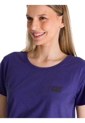 Camiseta Mujer CAT CAT LOGO TEE Negro CAT