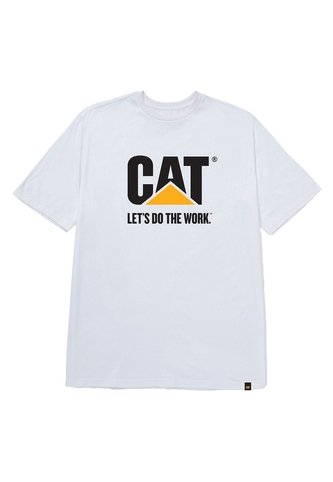 Camiseta Hombre CAT DO THE WORK GRAPHIC Blanco CAT CAT