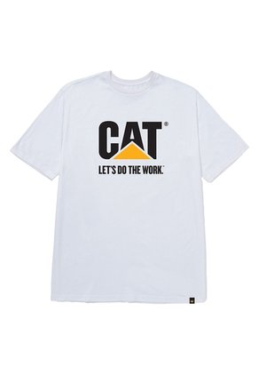 Camiseta Hombre CAT DO THE WORK GRAPHIC Blanco CAT