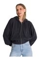 Buzo Mujer CAT WAFFLE-KNIT CROPPED Negro CAT de CAT