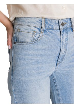 Pantalon Mujer CAT DENIM WIDE LEG Azul CAT