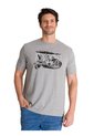 Camiseta Hombre CAT HERITAGE NO 77 TEE Gris CAT de CAT