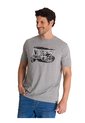 Camiseta Hombre CAT HERITAGE NO 77 TEE Gris CAT de CAT