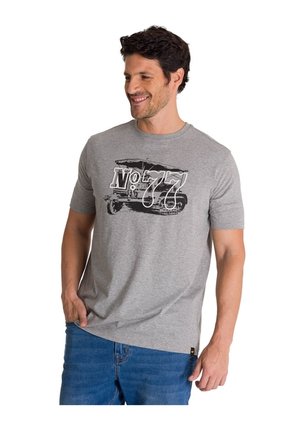 Camiseta Hombre CAT HERITAGE NO 77 TEE Gris CAT