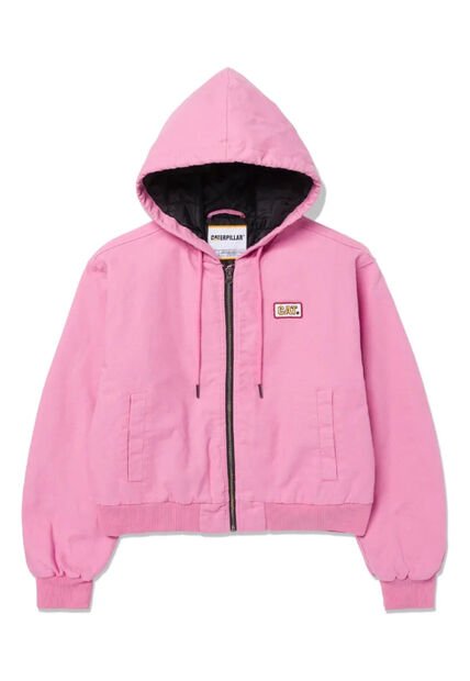 Chaqueta CAT Mujer W CANVAS INSULATED H Rosa CAT