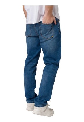 Pantalon CAT Hombre TRIBLEND STRETCH DEN Azul CAT