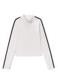 Camiseta CAT Mujer SPORTY MOCK NECK L/S Blanco CAT de CAT