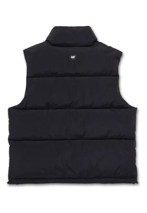 Chaleco CAT Mujer CROPPED PUFFER VEST Negro CAT