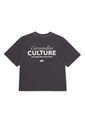 Camiseta CAT Mujer CATERPILLAR CULTURE Negro CAT de CAT