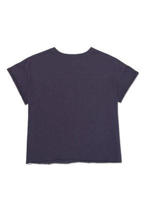 Camiseta CAT Mujer CROSS STITCH RELAXED Azul CAT