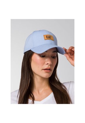 Gorra CAT Mujer LOGO LEATHER PATCH H Azul CAT