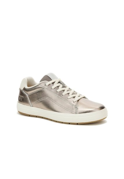 Tenis Mujer CAT IMPLY Plateado CAT