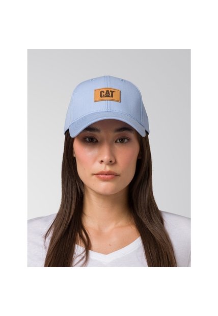 Gorra CAT Mujer LOGO LEATHER PATCH H Azul CAT