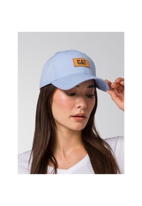 Gorra CAT Mujer LOGO LEATHER PATCH H Azul CAT