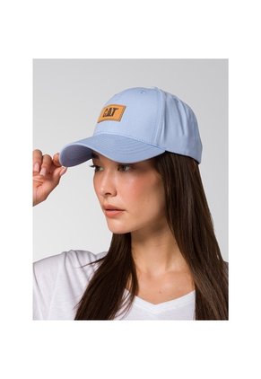 Gorra CAT Mujer LOGO LEATHER PATCH H Azul CAT