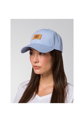 Gorra CAT Mujer LOGO LEATHER PATCH H Azul CAT