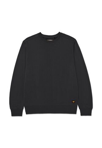Buzo CAT Hombre FRENCH TERRY CW NECK Negro CAT CAT