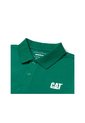 Camiseta Polo Hombre Cat Cat Logo Jersey Polo Morado CAT de CAT